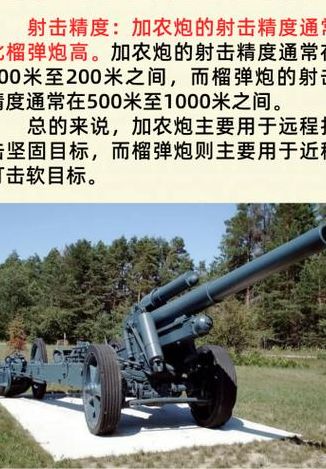 加农炮和榴弹炮的区别（加农炮和榴弹炮的区别在哪）