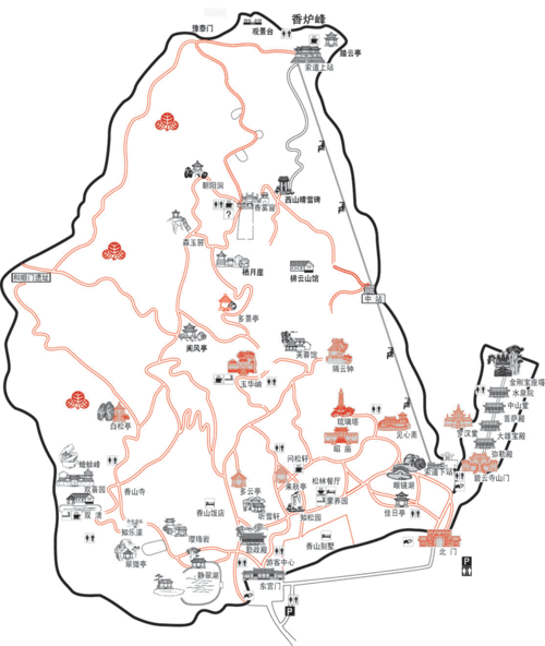 香山在哪里个城市（香山在哪里属于哪个省的）