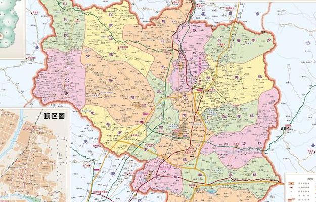 洪洞县地图（洪洞县地图位置）