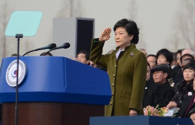 朴槿惠就职典礼（朴槿惠就职典礼图片）