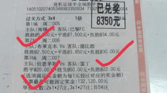 三串一什么意思(足彩“三串一”“五串一”是什么意思？)