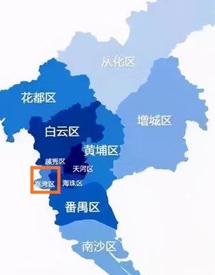 广州市荔湾区地图(广州荔湾区在那啊？)