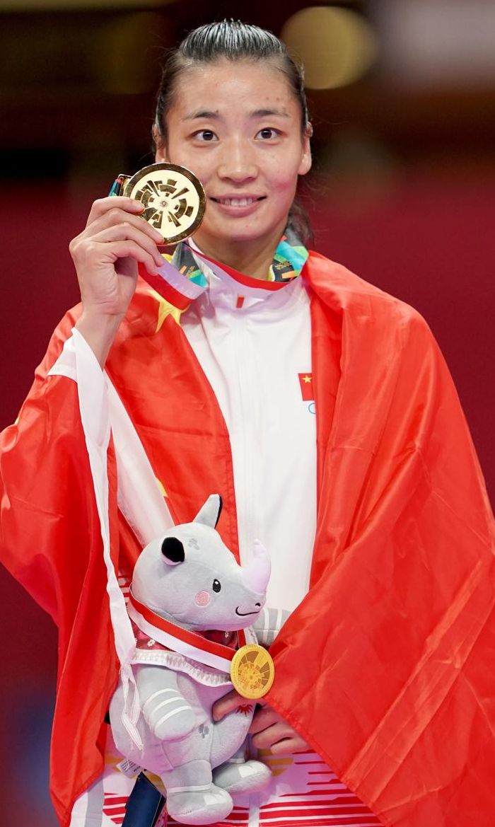 尹笑言获空手道女子61公斤级银牌（尹笑言空手道世界排名）