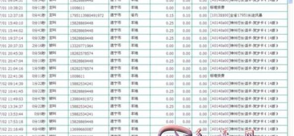 怎么查通话清单记录明细（怎么查通话清单记录明细表）