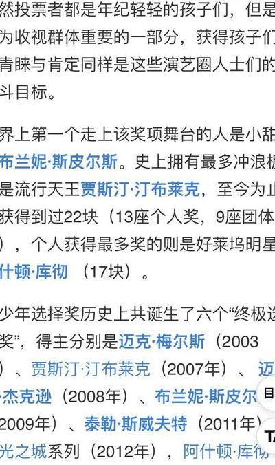 2012青少年选择奖（2018青少年选择奖）