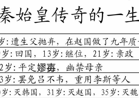 赢政是谁的儿子（赢政是谁的儿子啊）