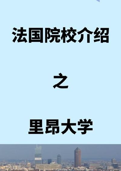 里昂大学（里昂大学相当于国内的哪所大学）