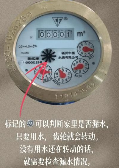 水表读数1到9怎么读（水表读数图解大全）