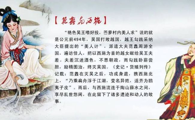 西施范蠡（西施范蠡归隐的地方）