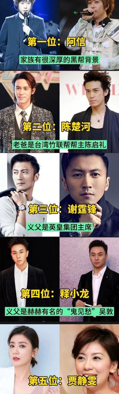 娱乐圈有黑道背景的10大明星（娱乐圈有黑道背景的10大明星是谁）