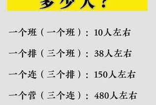 一个营有多少人（一个旅有多少人）
