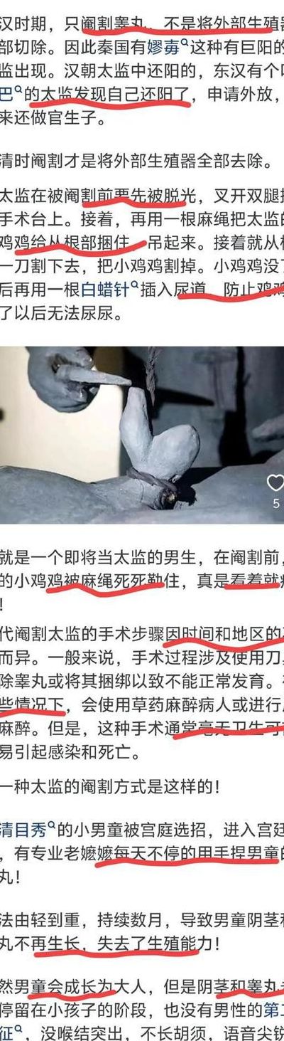 太监是割哪里（太监是割哪里的全过程）