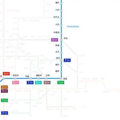 地铁三号线路线（深圳地铁三号线路线）