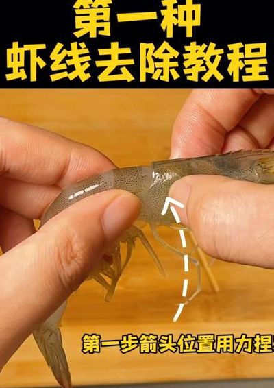 去虾线的最快方法（去虾线的小技巧）