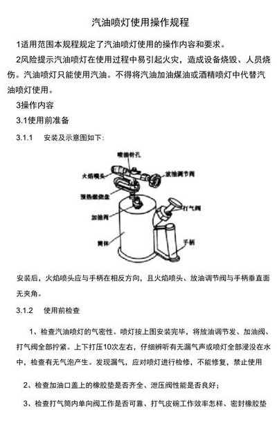 喷灯的使用方法（喷灯的使用方法详细步骤和注意事项是什么）