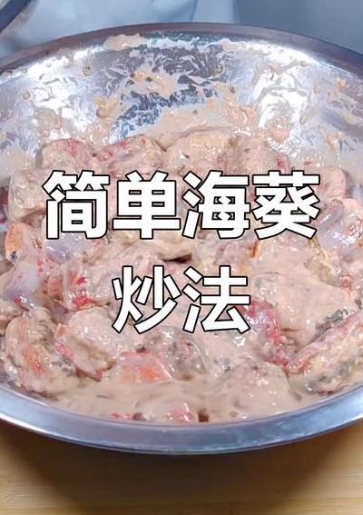 海葵的做法（海葵的做法视频教程）