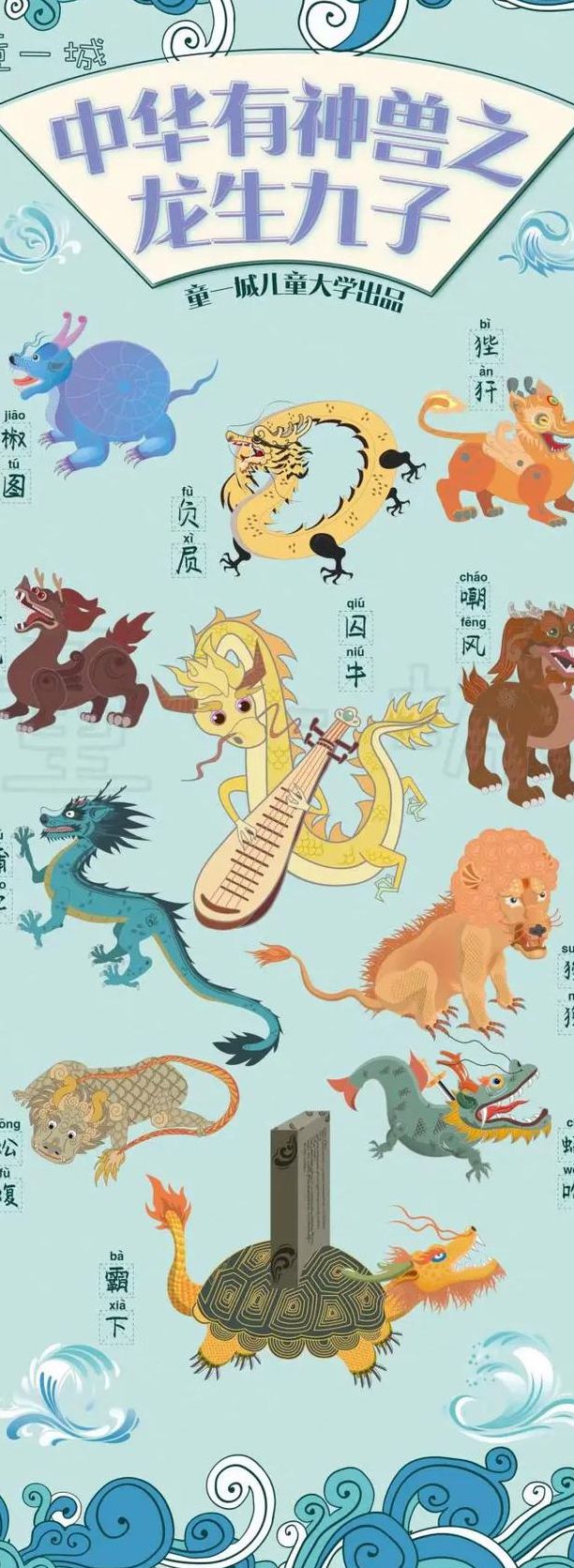 龙王的九个儿子（龙王的九个儿子都是谁百度百科）
