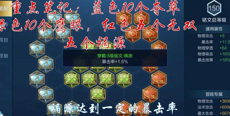 韩信铭文及六神装推荐（韩信专属铭文及出装）