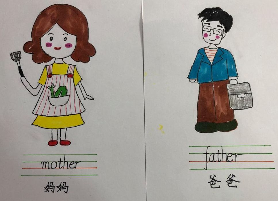 爸爸英文怎么写（爸爸英文怎么写的单词有哪些）