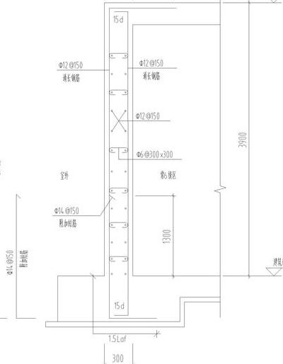 墙柱钢筋标注对照表图（墙柱钢筋施工工艺）