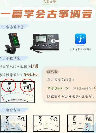 古筝调音器怎么用（钢琴调音怎么调）