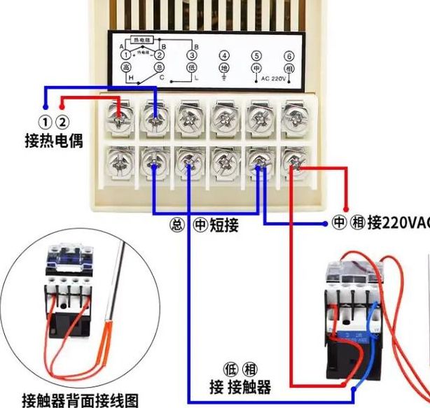 温控器接线图（美控温控器接线图）