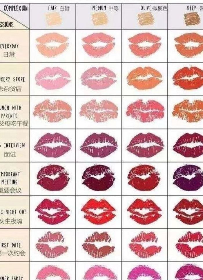 口红胖嘟嘟色号对照表图（口红胖嘟嘟色号对照表图片）