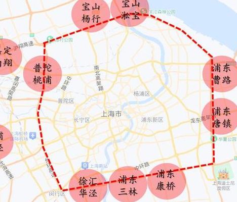 上海外环线地图（上海外环线怎么划分）