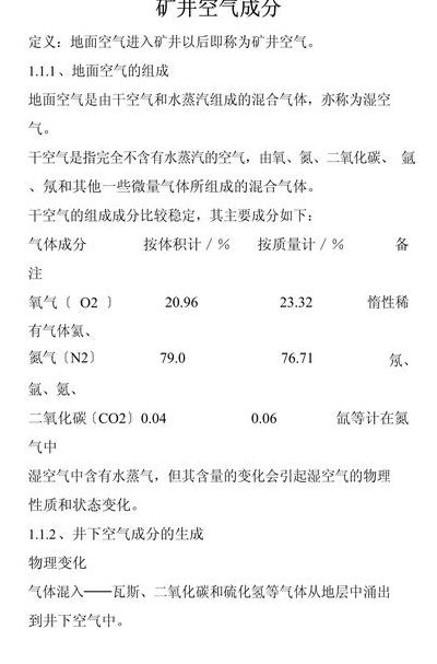 空气成分比例（空气成分比例口诀）